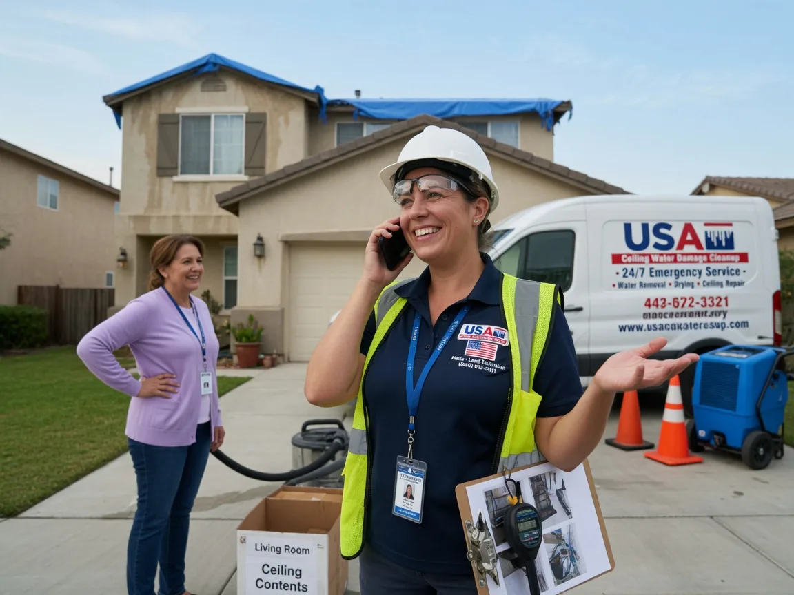 Ceiling Water Damage Restoration Gaastra, MI FAQs